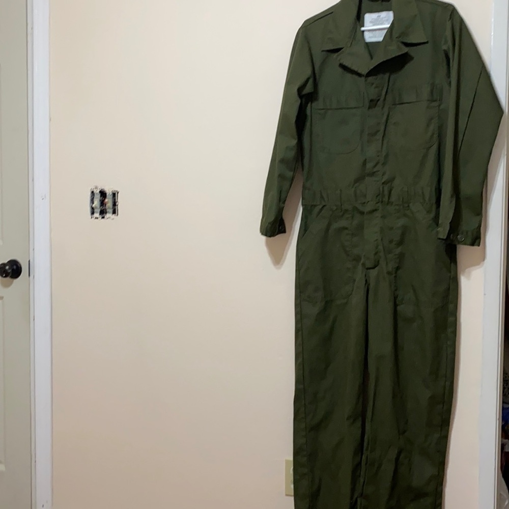 Government Issued green jumpsuit